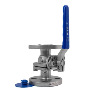 316 3 4inch Flanged steel ball 3