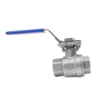 شیر گازی دوتکه موتورخور نیپون استیل 316 سایز 3/4 اینچ - تصویر 2