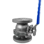 شیر توپی فلنچ دار استیل 316 کیتز سایز 3 اینچ - تصویر 3