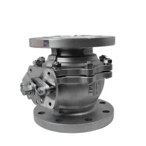 قیمت خرید شیر توپی فلنچ دار استیل 316 کیتز سایز 4 اینچ