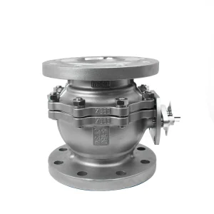 316 4inch Flanged steel ball 3