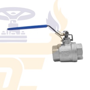 قیمت خرید شیر گازی دوتکه نیپون استیل 304 سایز 3/4 اینچ