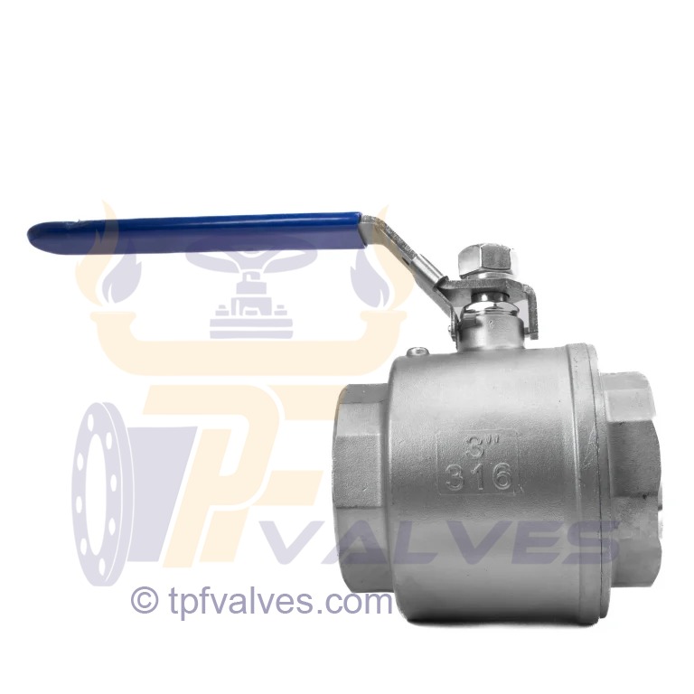 قیمت خرید شیر گازی دوتکه نیپون استیل 304 سایز 3 اینچ