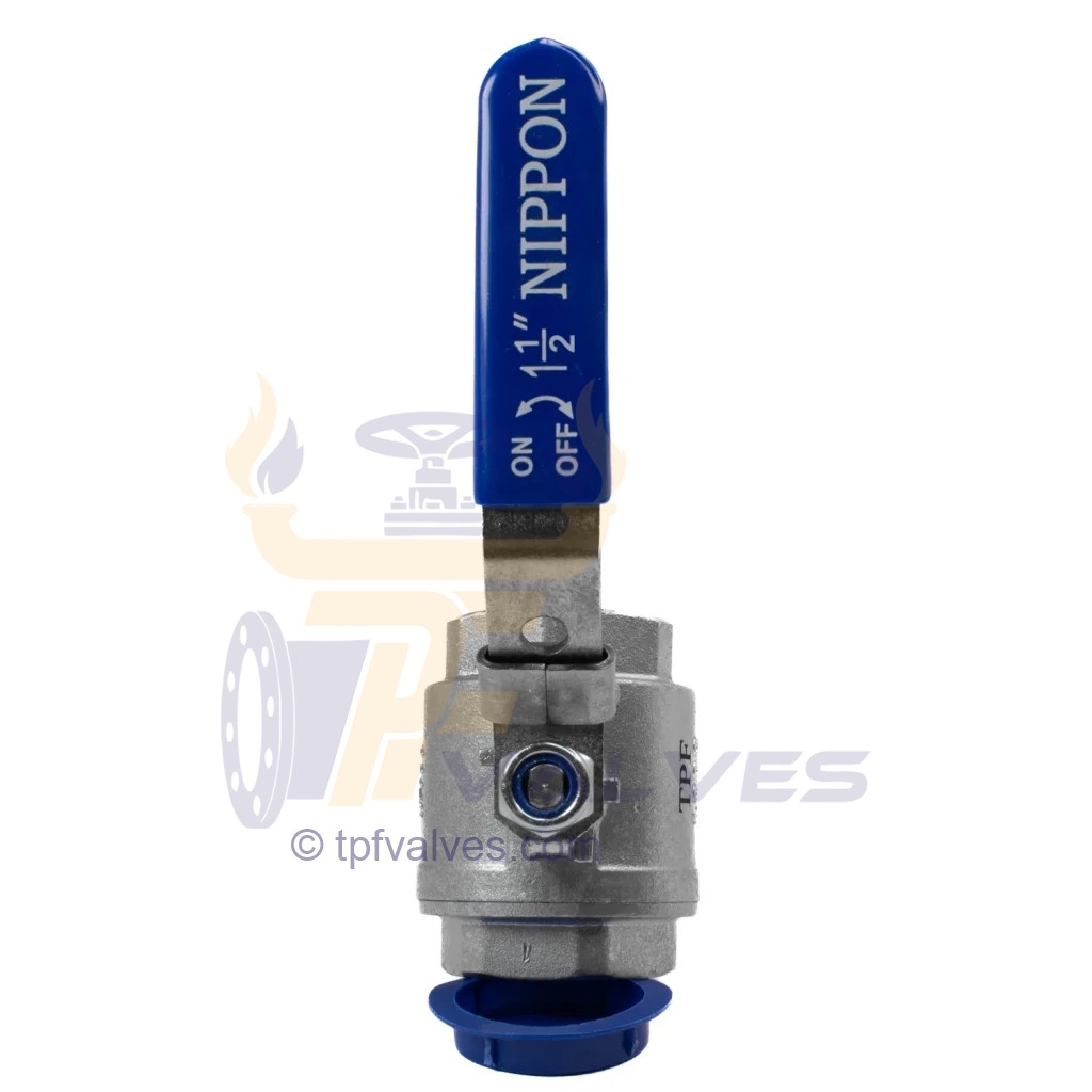 قیمت خرید شیر گازی دوتکه نیپون استیل 201 سایز 11/2 اینچ