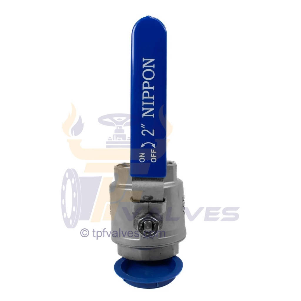 قیمت خرید شیر گازی دوتکه نیپون استیل 201 سایز 2 اینچ