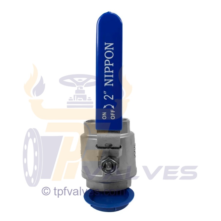 قیمت خرید شیر گازی دوتکه نیپون استیل 201 سایز 2 اینچ