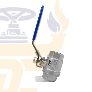 قیمت خرید شیر گازی دوتکه نیپون استیل 304 سایز 1/2 اینچ