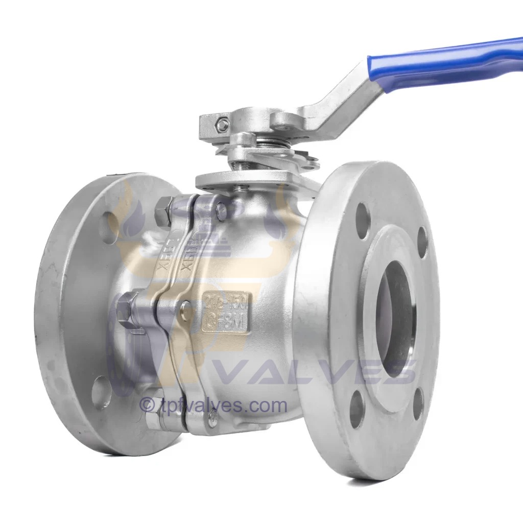 304 21 2inch Flanged steel ball 2