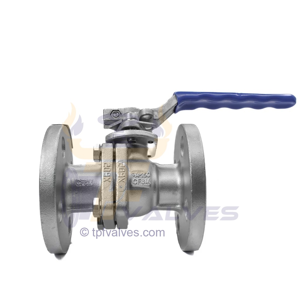 304 3 4inch Flanged steel ball 2