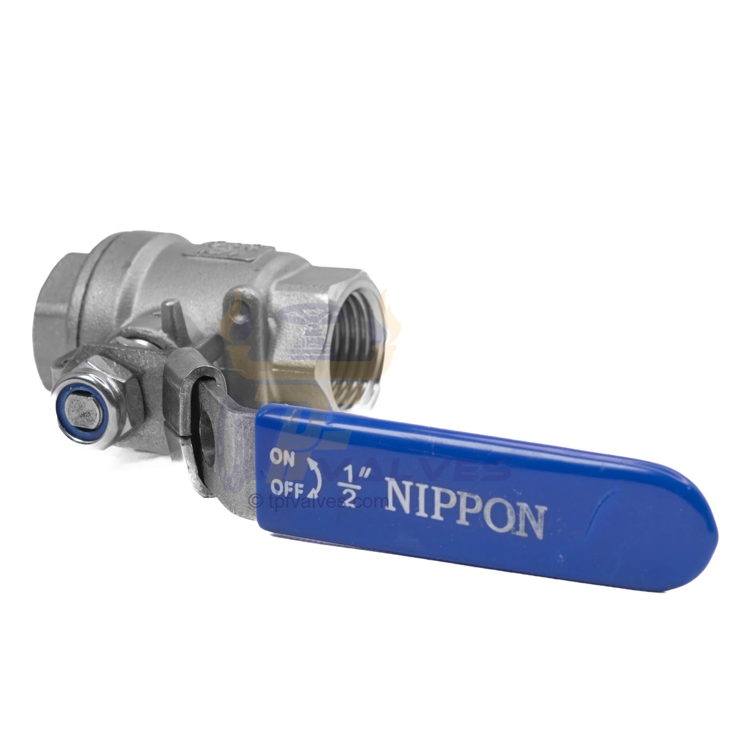 316-1-2inch (3) قیمت خرید شیر گازی دوتکه نیپون استیل 316 سایز 1/2 اینچ